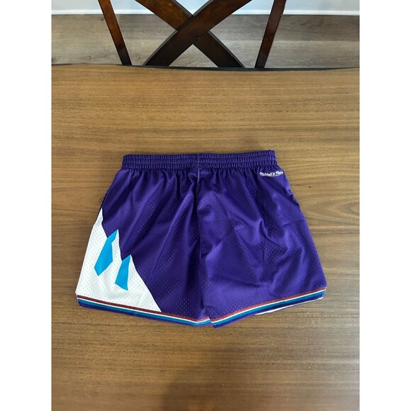NEW Women's XL Utah Jazz NBA Mitchell & Ness x Hardwood Classics shorts MSRP $80 - Picture 5 of 5